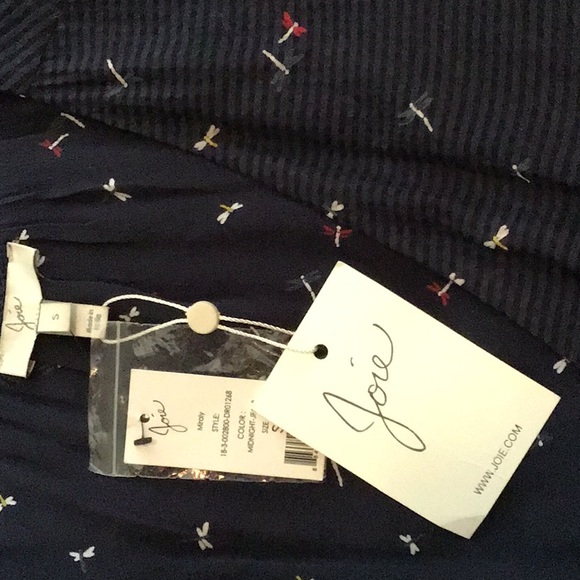 JOIE wrap-effect  printed seersucker midi dress - Picture 10 of 10